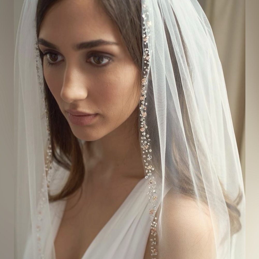 Cathedral wedding veil